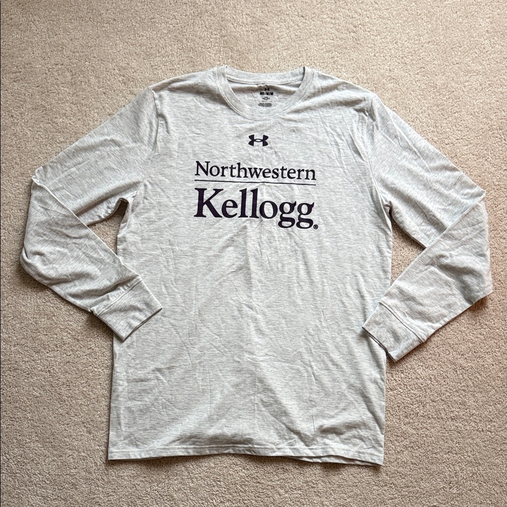 Northwestern Kellogg long sleeve tshirt
